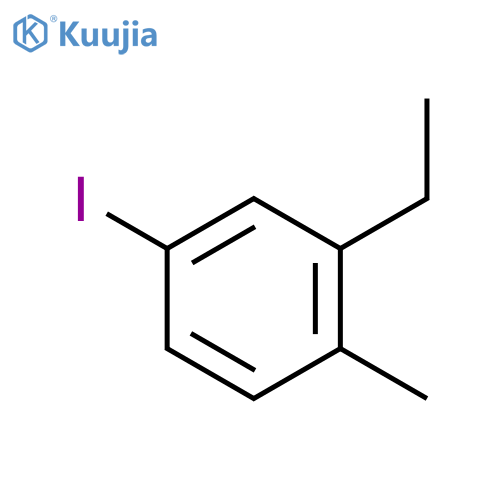 2-Ethyl-4-iodo-1-methylbenzene structure