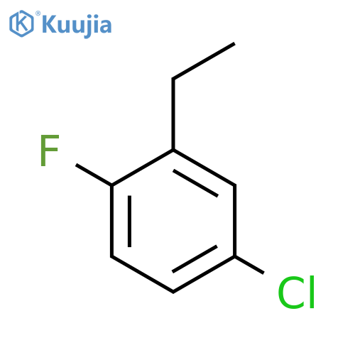 4-Chloro-2-ethyl-1-fluorobenzene structure