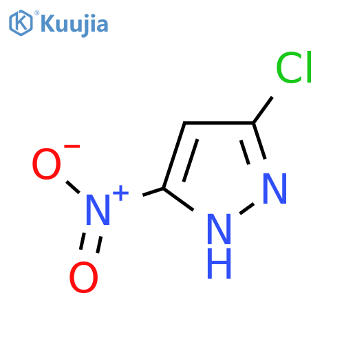 3-Chloro-5-nitro-1H-pyrazole structure