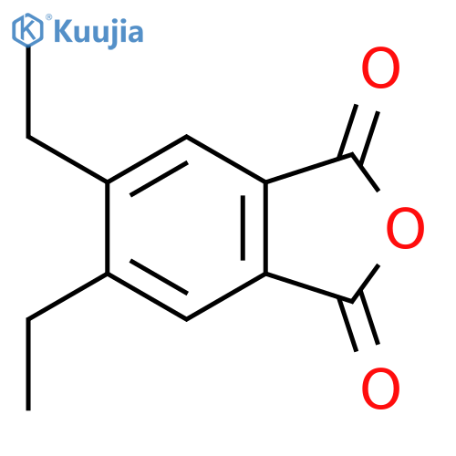 4,5-Diethyl-phthalic Acid Anhydride structure