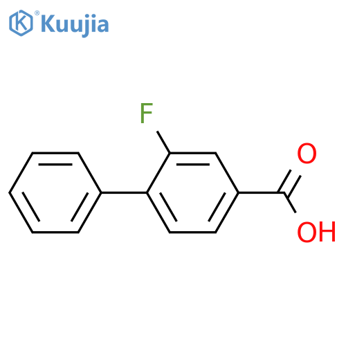 2-Fluorobiphenyl-4-carboxylic Acid structure