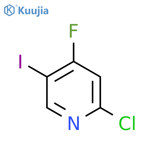 2-Chloro-4-fluoro-5-iodopyridine structure
