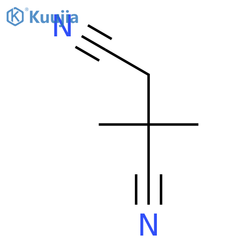 2,2-dimethylbutanedinitrile structure