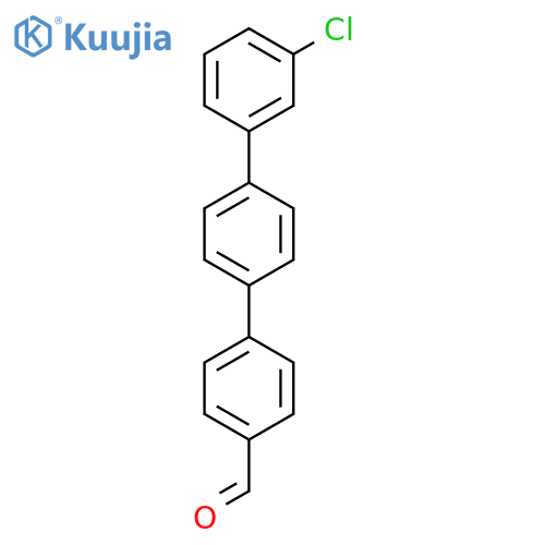 3''-Chloro-[1,1':4',1''-terphenyl]-4-carbaldehyde structure