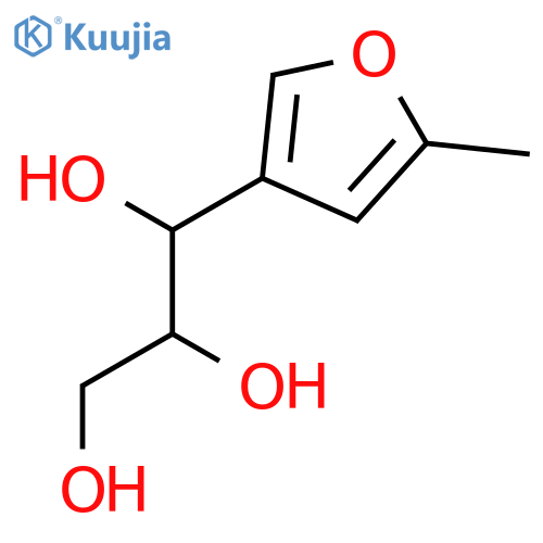 (1R,2R)-1-(5-Methylfur-3-yl)propane-1,2,3-triol structure