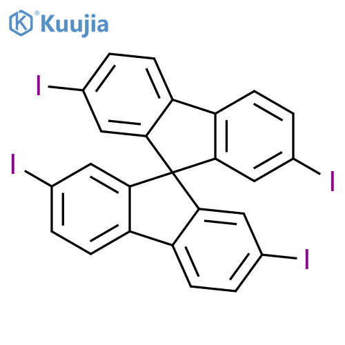 2,2',7,7'-Tetraiodo-9,9'-spirobi[fluorene] structure