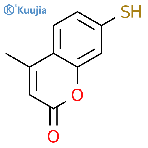 7-Mercapto-4-methyl-2H-chromen-2-one structure
