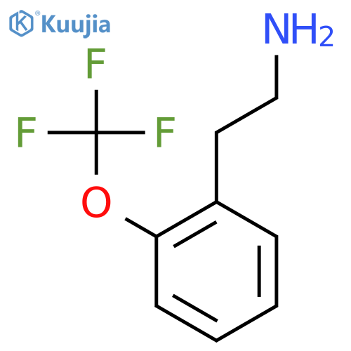 {2-2-(Trifluoromethoxy)phenylethyl}amine structure