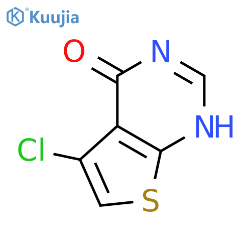5-Chlorothieno[2,3-d]pyrimidin-4(1H)-one structure