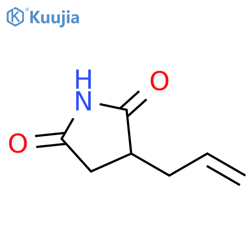 3-(prop-2-en-1-yl)pyrrolidine-2,5-dione structure