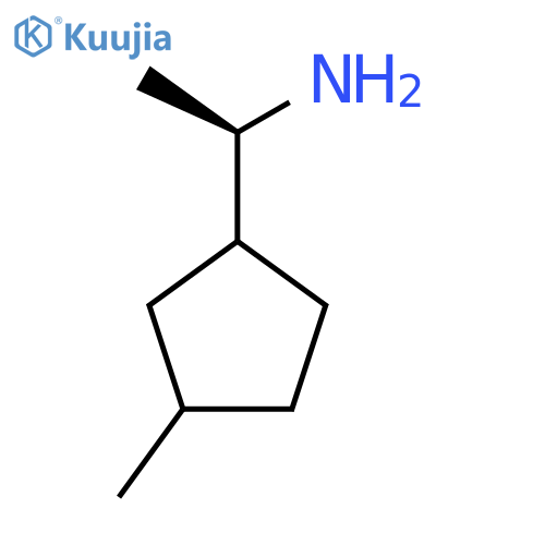 (1r)-1-(3-Methylcyclopentyl)ethan-1-amine structure