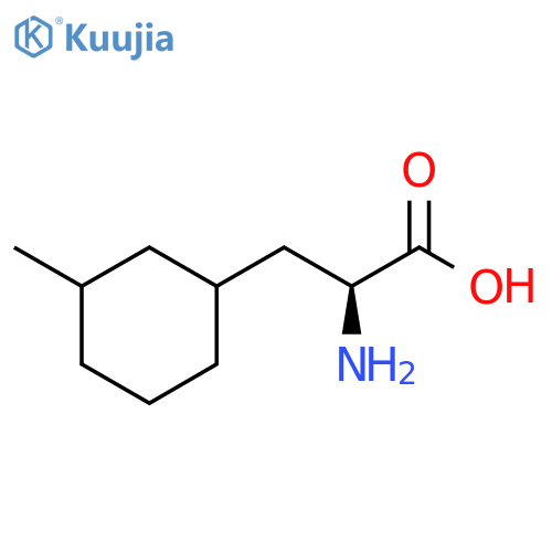 (2S)-2-Amino-3-(3-methylcyclohexyl)propanoic acid structure