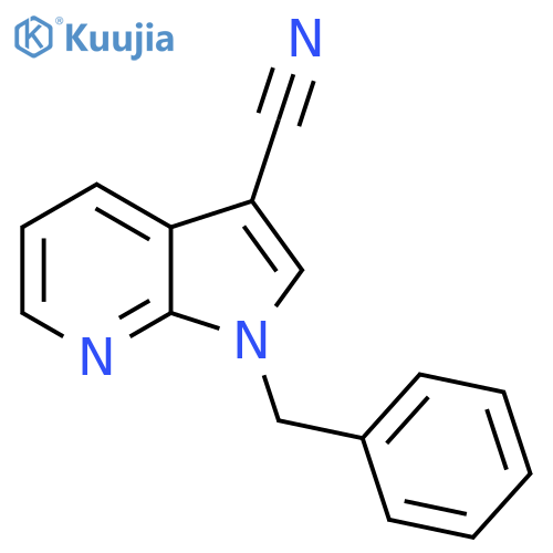 1-Benzyl-1H-pyrrolo[2,3-b]pyridine-3-carbonitrile structure