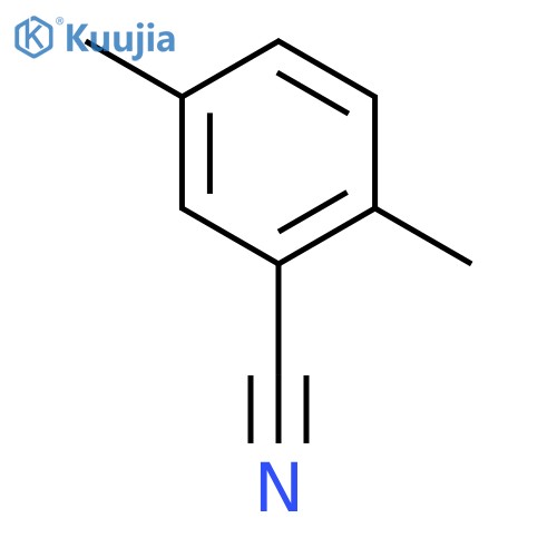 2,5-Dimethylbenzonitrile structure