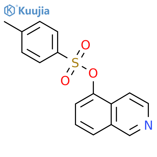 Isoquinolin-5-yl 4-methylbenzene-1-sulfonate structure