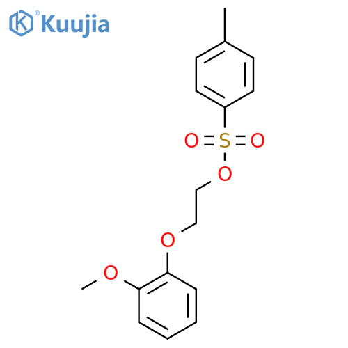2-(2-Methoxyphenoxy)ethyl-4-methylbenzensulfonate structure