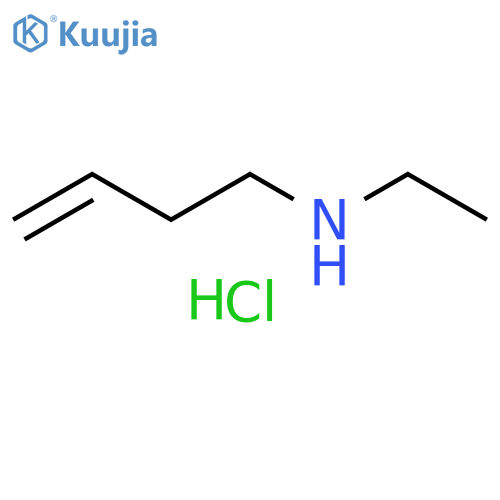 (but-3-en-1-yl)(ethyl)amine hydrochloride structure