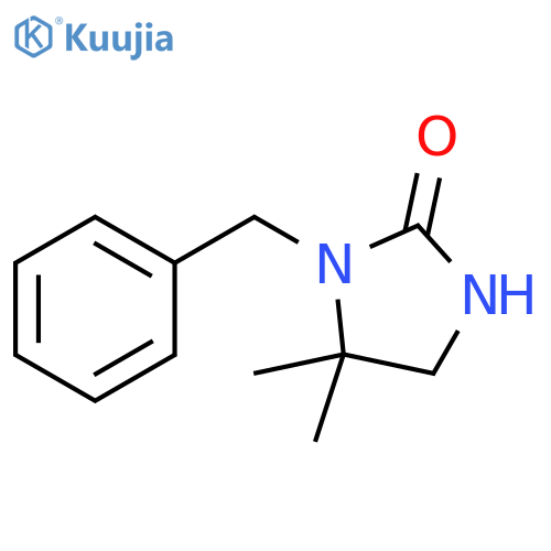 1-benzyl-5,5-dimethylimidazolidin-2-one structure