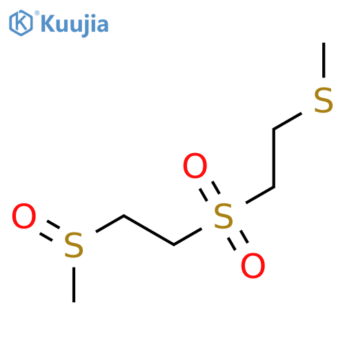 2-Methylsulfinylethyl-2-methylthioethylsulfone structure