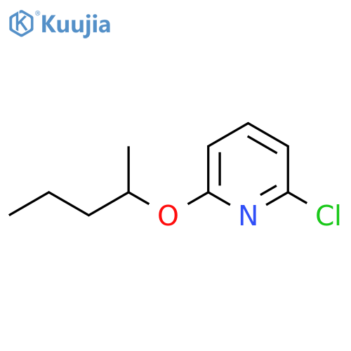 2-chloro-6-(pentan-2-yloxy)pyridine structure