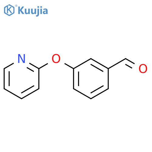 3-(Pyridin-2-yloxy)benzaldehyde structure