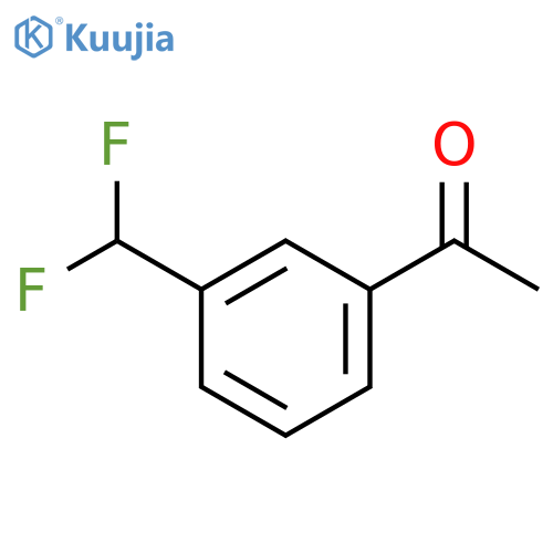 Ethanone, 1-[3-(difluoromethyl)phenyl]- structure
