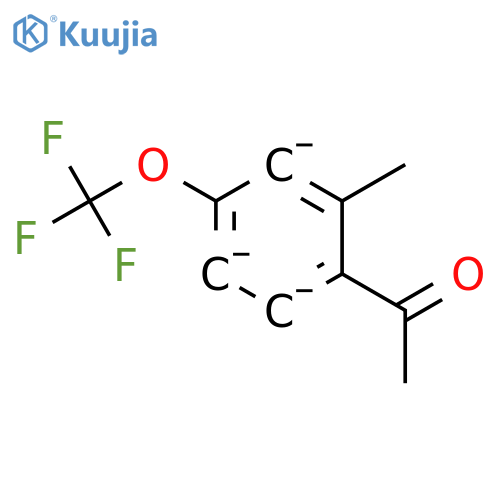 2'-Methyl-4'-(trifluoromethoxy)acetophenone structure