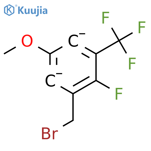 2-Fluoro-5-methoxy-3-(trifluoromethyl)-benzyl bromide structure
