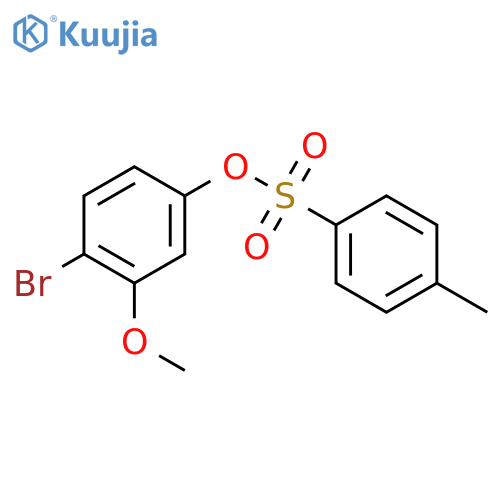 4-bromo-3-methoxyphenyl paratosylate structure