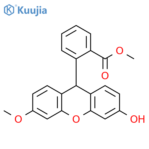 2-(3-Hydroxy-6-methoxy-9H-xanthen-9-yl)benzoic Acid Methyl Ester structure