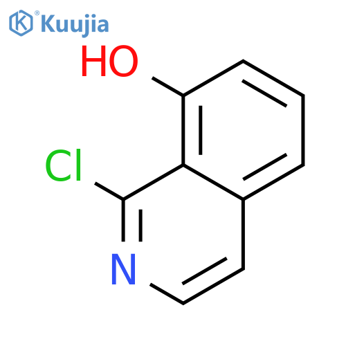 1-Chloroisoquinolin-8-ol structure