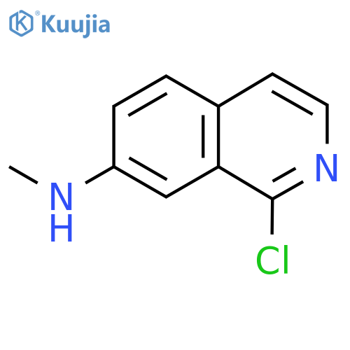 1-Chloro-N-methylisoquinolin-7-amine structure