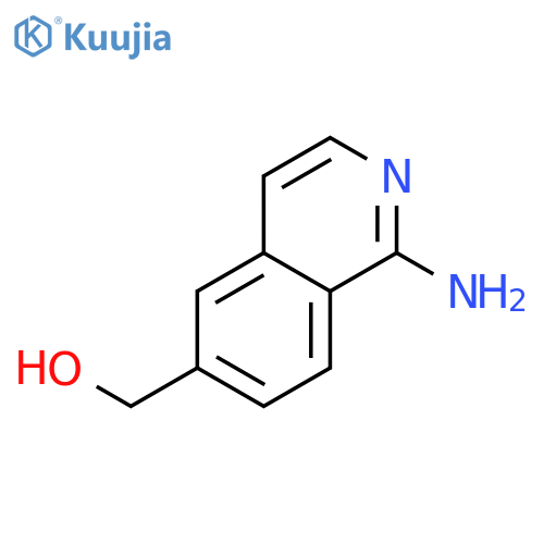 (1-Aminoisoquinolin-6-yl)methanol structure