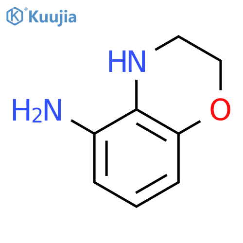 3,4-Dihydro-2H-benzoB1,4oxazin-5-amine structure