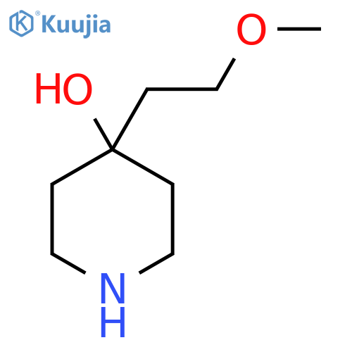 4-(2-methoxyethyl)piperidin-4-ol structure