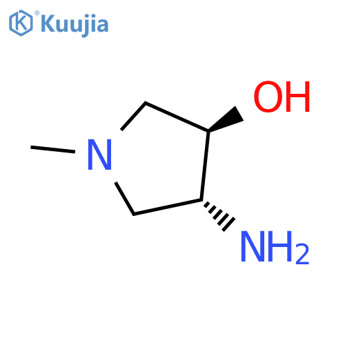 rac-(3R,4R)-4-amino-1-methylpyrrolidin-3-ol structure