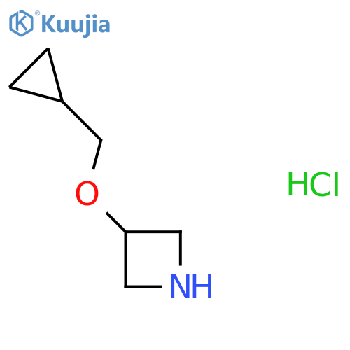 3-(Cyclopropylmethoxy)azetidine hydrochloride structure