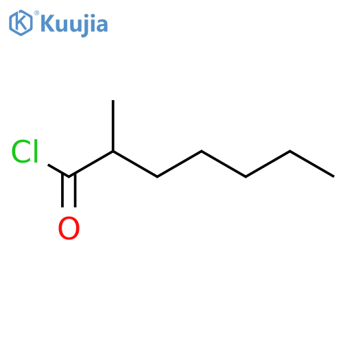 Heptanoyl chloride,2-methyl- structure