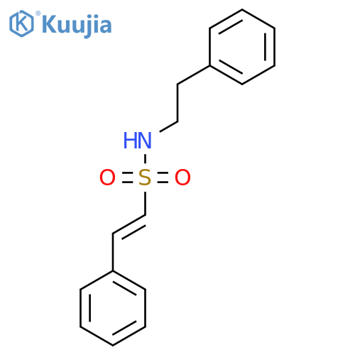 2-phenyl-N-(2-phenylethyl)ethene-1-sulfonamide structure