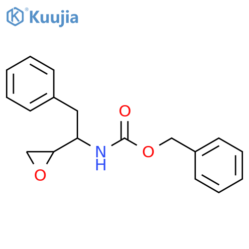 (2R,3S)-1,2-Epoxy-3-(Cbz-amino)-4-phenylbutane structure