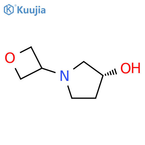 (3R)-1-(oxetan-3-yl)pyrrolidin-3-ol structure