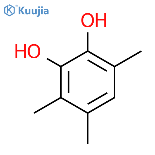 3,4,6-trimethylbenzene-1,2-diol structure