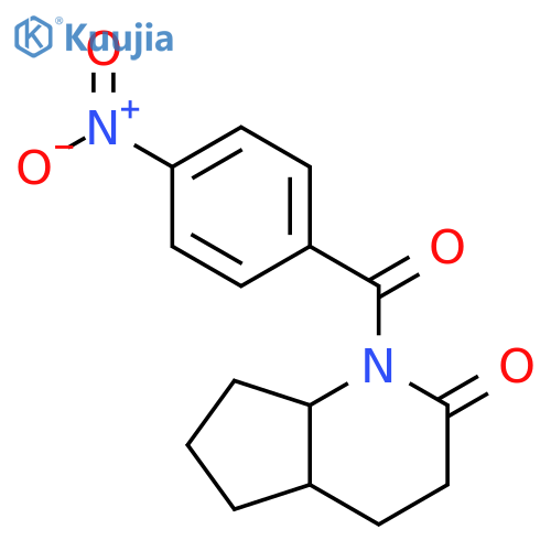 2H-Cyclopenta[b]pyridin-2-one, octahydro-1-(4-nitrobenzoyl)- structure