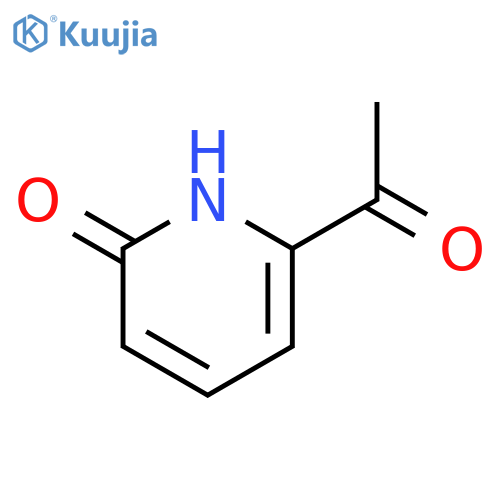 6-acetyl-2(1H)-Pyridinone structure