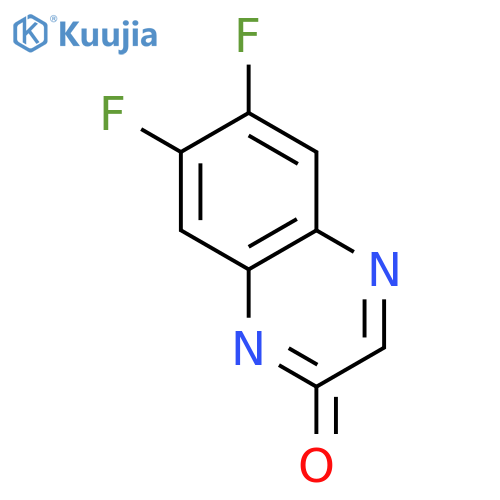 6,7-difluoro-1,2-dihydroquinoxalin-2-one structure