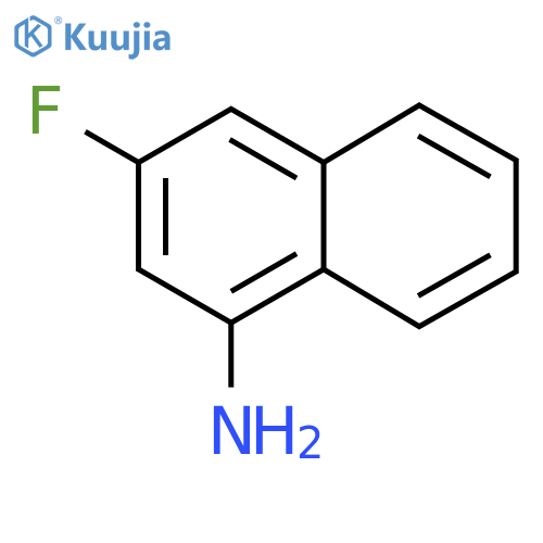 3-fluoronaphthalen-1-amine structure