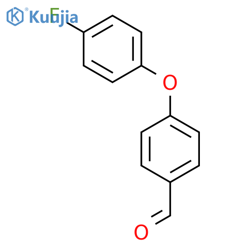 4-(4-Fluorophenoxy)benzaldehyde structure