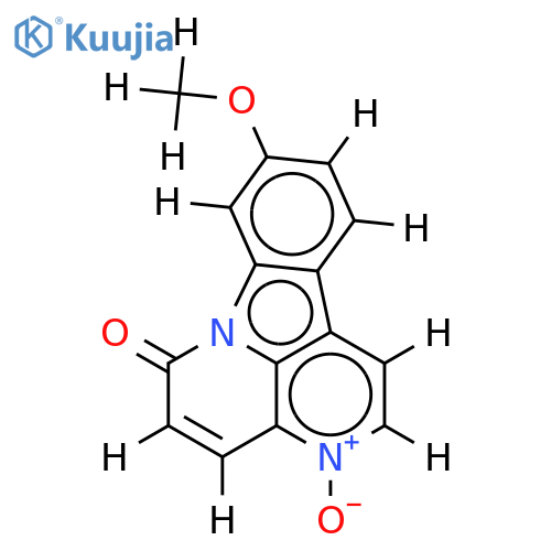9-Methoxycanthin-6-one 3-N-oxide structure