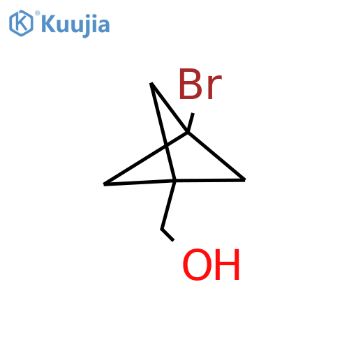 (3-Bromo-1-bicyclo[1.1.1]pentanyl)methanol structure