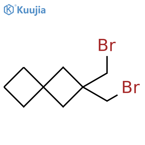2,2-bis(bromomethyl)spiro3.3heptane structure